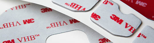 Die Cut VHB Pressure Sensitive Adhesives