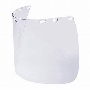 Die cut face shield