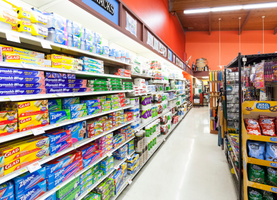 retail aisle